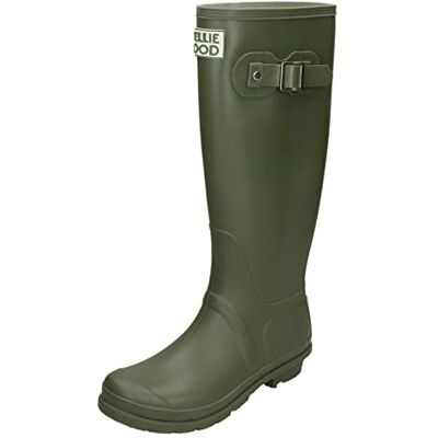 Spot On Wellie Good X1266 Bottes en caoutchouc plates pour femme, vert kaki, 40 EU - Publicité Spot On Wellie Good X1266 Bottes en caoutchouc plates pour femme, vert kaki, 40 EU - Publicité