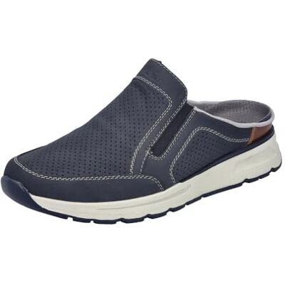 Rieker Sabots B0760 pour Homme, Bleu, 44 EU - Publicité Rieker Sabots B0760 pour Homme, Bleu, 44 EU - Publicité