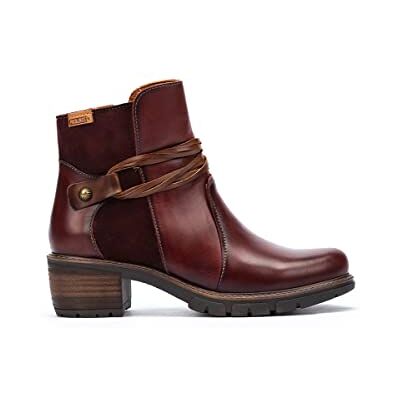Pikolinos San Sebastián Bottines à Talon Femme Cuir Éclair Rouge - Publicité Pikolinos San Sebastián Bottines à Talon Femme Cuir Éclair Rouge - Publicité