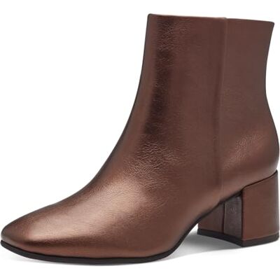 MARCO TOZZI Bottines zippées pour Femme , Bronze, 37 EU - Publicité MARCO TOZZI Bottines zippées pour Femme , Bronze, 37 EU - Publicité