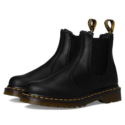 Dr. Martens Warmwair Grizzly 2976 Bottines Chelsea en cuir Unisexe adulte, noir, 9 Women/8 Men - Publicité Dr. Martens Warmwair Grizzly 2976 Bottines Chelsea en cuir Unisexe adulte, noir, 9 Women/8 Men - Publicité