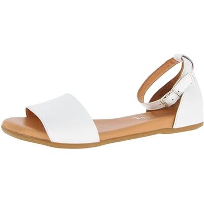 Andrea Conti Femme Damen Sandalette Sandale, Blanc, 40 EU - Publicité Andrea Conti Femme Damen Sandalette Sandale, Blanc, 40 EU - Publicité