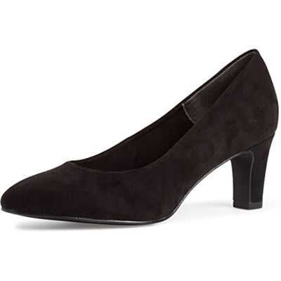 Tamaris Escarpins classiques pour femme, chaussures à talon pour femmes, semelle TOUCHit, Noir , 38 EU - Publicité Tamaris Escarpins classiques pour femme, chaussures à talon pour femmes, semelle TOUCHit, Noir , 38 EU - Publicité