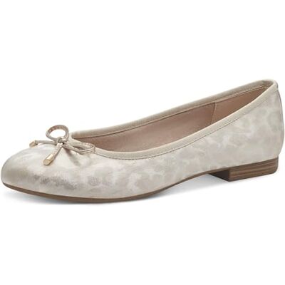 MARCO TOZZI Femme Damen Ballerinas Ballerines, Leo White, 39 EU - Publicité MARCO TOZZI Femme Damen Ballerinas Ballerines, Leo White, 39 EU - Publicité