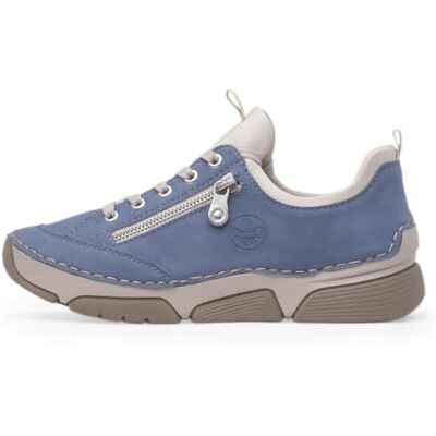 Rieker 45973 Chaussures pour Femme Bleu Taille 42 EU - Publicité Rieker 45973 Chaussures pour Femme Bleu Taille 42 EU - Publicité