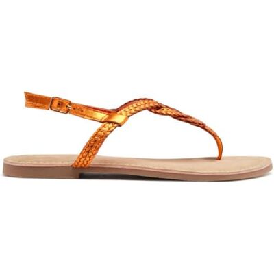 GIOSEPPO Femme Zupanja Sandale Plate, Orange, 41 EU - Publicité GIOSEPPO Femme Zupanja Sandale Plate, Orange, 41 EU - Publicité