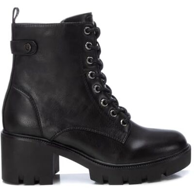 XTI Bottes de combat pour femme, Noir 06, 37 EU - Publicité XTI Bottes de combat pour femme, Noir 06, 37 EU - Publicité