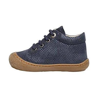 Naturino Chaussures Premiers Pas en suède lamé, Marine 28 - Publicité Naturino Chaussures Premiers Pas en suède lamé, Marine 28 - Publicité