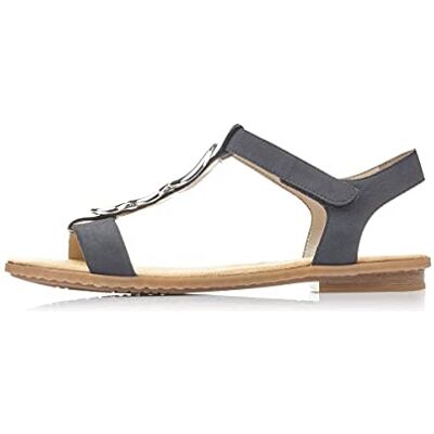Rieker 64265-14, Sandales Bout fermé femme, Bleu (Pazifik/Nightblue/Marine/Pazifik 14), 36 EU - Publicité Rieker 64265-14, Sandales Bout fermé femme, Bleu (Pazifik/Nightblue/Marine/Pazifik 14), 36 EU - Publicité