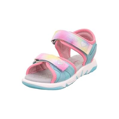 Superfit Pebbles Sandales, vert clair/rose 7510, 35 EU - Publicité Superfit Pebbles Sandales, vert clair/rose 7510, 35 EU - Publicité