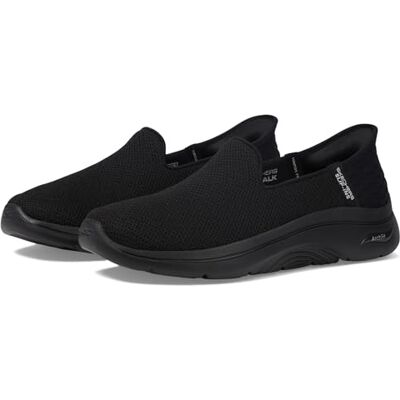 Skechers Go Walk Arch Fit 2.0 Delara Baskets à Enfiler Mains Libres pour Femme, Noir, 35 EU - Publicité Skechers Go Walk Arch Fit 2.0 Delara Baskets à Enfiler Mains Libres pour Femme, Noir, 35 EU - Publicité