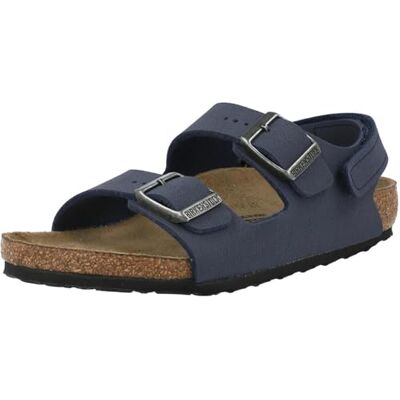Birkenstock Milano 1030427 Sandales bleu marine pour enfant et garçon, double boucle et , liège et cuir, bleu marine, 26 EU Stretta - Publicité Birkenstock Milano 1030427 Sandales bleu marine pour enfant et garçon, double boucle et , liège et cuir, bleu marine, 26 EU Stretta - Publicité