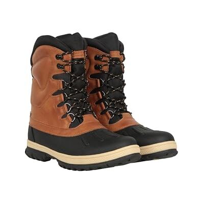 Mountain Warehouse Chaussures de Neige imperméables Arctic Homme Séchage Rapide, Bottes d'hiver absorbantes, Chaudes, Lacets Plats pour la Neige, Les Voyages Marron 43 - Publicité Mountain Warehouse Chaussures de Neige imperméables Arctic Homme Séchage Rapide, Bottes d'hiver absorbantes, Chaudes, Lacets Plats pour la Neige, Les Voyages Marron 43 - Publicité