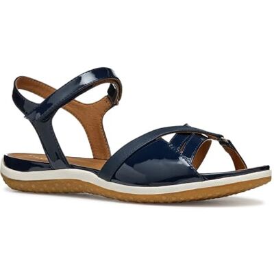 Geox Femme D Sandal Vega B Plate, Navy, 36 EU - Publicité Geox Femme D Sandal Vega B Plate, Navy, 36 EU - Publicité