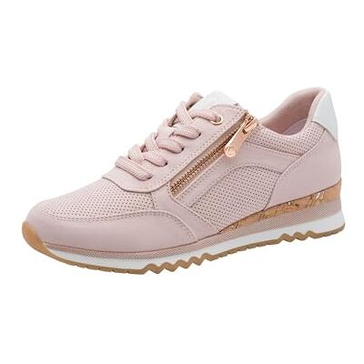 MARCO TOZZI Baskets Femme Semelle intérieure Feel Me Amovible Douce Doublure Douce Vegan Moderne, Rose (Rose Comb), 36 EU - Publicité MARCO TOZZI Baskets Femme Semelle intérieure Feel Me Amovible Douce Doublure Douce Vegan Moderne, Rose (Rose Comb), 36 EU - Publicité