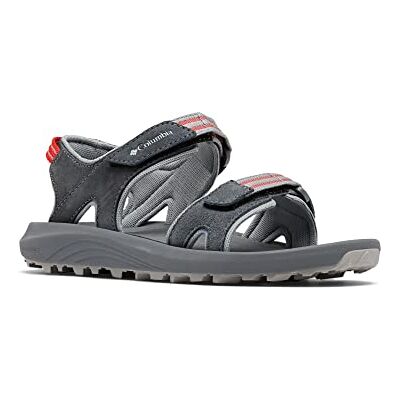 Columbia Trailstorm Hiker 2 Strap Sandales De Randonnée Et Trekking pour Femme, Gris (Graphite x Red Hibiscus), 40 EU - Publicité Columbia Trailstorm Hiker 2 Strap Sandales De Randonnée Et Trekking pour Femme, Gris (Graphite x Red Hibiscus), 40 EU - Publicité