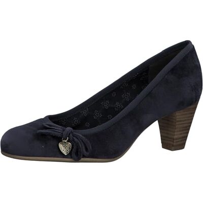 s.Oliver Femme Escarpins, Bleu Marine, 40 EU - Publicité s.Oliver Femme Escarpins, Bleu Marine, 40 EU - Publicité