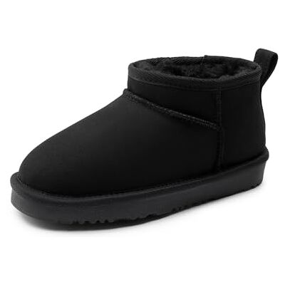 DREAM PAIRS Bottes Enfant Fille Garçon Hiver Courtes Doublées Fausse Fourrure Chaudes Antidérapantes Bottines Neige,Size 32,Noir,KKUMAB2502 - Publicité DREAM PAIRS Bottes Enfant Fille Garçon Hiver Courtes Doublées Fausse Fourrure Chaudes Antidérapantes Bottines Neige,Size 32,Noir,KKUMAB2502 - Publicité