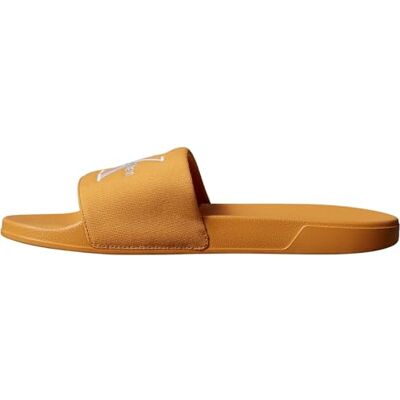 Calvin Klein Homme Ess Slide CV Ym0Ym01393 Diapositives, Orange (Golden Orange), 46 EU - Publicité Calvin Klein Homme Ess Slide CV Ym0Ym01393 Diapositives, Orange (Golden Orange), 46 EU - Publicité