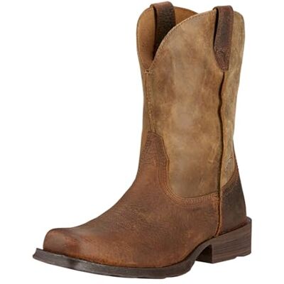 ARIAT Bottes Western Rambler pour homme, Bomber terre/marron, 43 EU - Publicité ARIAT Bottes Western Rambler pour homme, Bomber terre/marron, 43 EU - Publicité