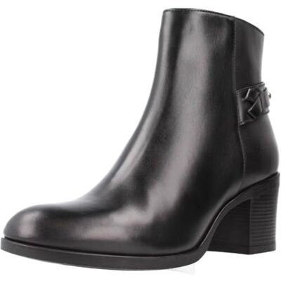 Geox Bottines D New Asheel pour femme, Noir, 38 EU - Publicité Geox Bottines D New Asheel pour femme, Noir, 38 EU - Publicité