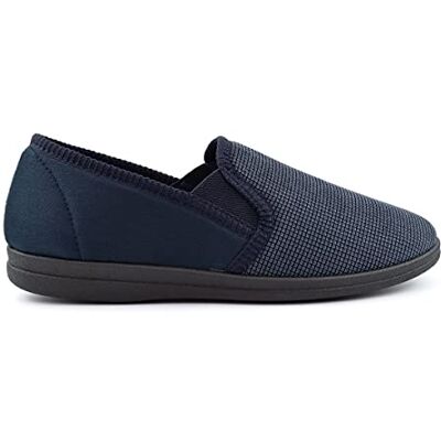 Sleepers Pantoufles Harry Hommes (44,5 FR) (Bleu Marine) - Publicité Sleepers Pantoufles Harry Hommes (44,5 FR) (Bleu Marine) - Publicité