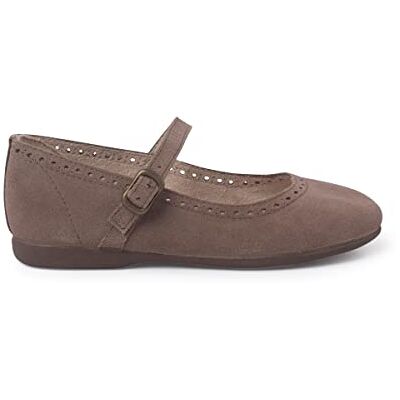 Pisamonas Babies en Suède Avech avec Boucle Fine Et Motif Gaufré Taille 32 Couleur Taupe - Publicité Pisamonas Babies en Suède Avech avec Boucle Fine Et Motif Gaufré Taille 32 Couleur Taupe - Publicité
