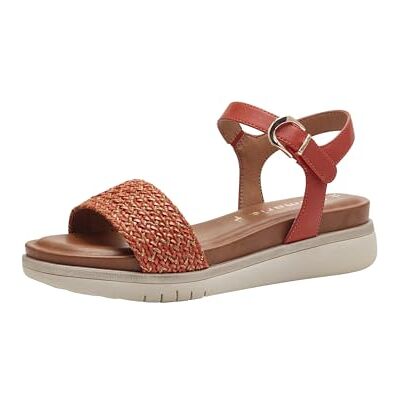 Tamaris Heeled Sandal , Orange, 36 EU - Publicité Tamaris Heeled Sandal , Orange, 36 EU - Publicité