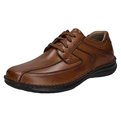 Josef Seibel Homme Chaussures d'affaires Anvers 08, Monsieur Chaussures à Lacets,Largeur K (Extra-Large),Semelle intérieure Amovible,Marron (Cognac),41 EU / 7 UK - Publicité Josef Seibel Homme Chaussures d'affaires Anvers 08, Monsieur Chaussures à Lacets,Largeur K (Extra-Large),Semelle intérieure Amovible,Marron (Cognac),41 EU / 7 UK - Publicité