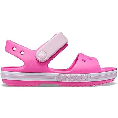 Crocs Unisexe Enfant Bayaband Sandal K Sandales, Electric Pink, 19/20 EU - Publicité Crocs Unisexe Enfant Bayaband Sandal K Sandales, Electric Pink, 19/20 EU - Publicité