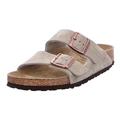 Birkenstock 0 Arizona taupe, Suede Leather Homme Taupe EU 36 - Publicité Birkenstock 0 Arizona taupe, Suede Leather Homme Taupe EU 36 - Publicité
