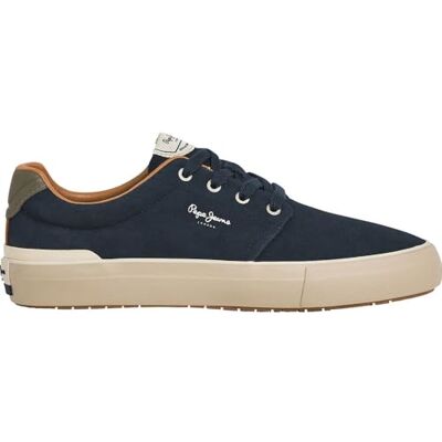 Pepe Jeans Baskets Ben Casual M pour Homme, Bleu Marine, 42 EU - Publicité Pepe Jeans Baskets Ben Casual M pour Homme, Bleu Marine, 42 EU - Publicité