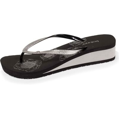 Isotoner Tongs femme à talon de 4 cm, ultra confortables, 41, noir - Publicité Isotoner Tongs femme à talon de 4 cm, ultra confortables, 41, noir - Publicité