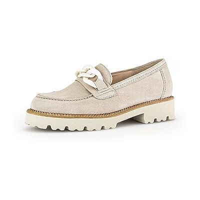 Gabor Femme Chaussures Basses Dame Mocassin,Chaussons Pantoufles Chaussures de collège Loafer Chaussures d'affaires Beige (Leinen) / 01 41 EU 7.5 UK - Publicité Gabor Femme Chaussures Basses Dame Mocassin,Chaussons Pantoufles Chaussures de collège Loafer Chaussures d'affaires Beige (Leinen) / 01 41 EU 7.5 UK - Publicité