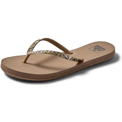 Reef Stargazer, Tongs Femme, Beige (Gemstone Gem) 35 EU - Publicité Reef Stargazer, Tongs Femme, Beige (Gemstone Gem) 35 EU - Publicité