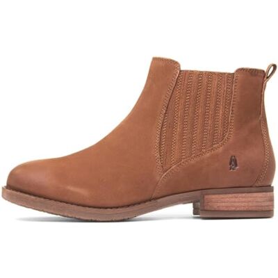 Hush Puppies Bottines EdithAnkle pour femme, peau, 6 UK - Publicité Hush Puppies Bottines EdithAnkle pour femme, peau, 6 UK - Publicité