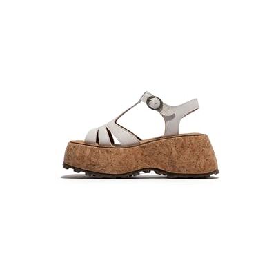 Fly London Femme COIL275FLY Sandal, White, 38 EU - Publicité Fly London Femme COIL275FLY Sandal, White, 38 EU - Publicité