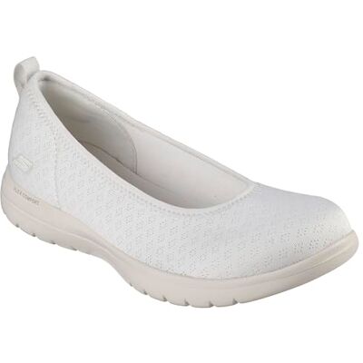 Skechers Femme Slip on Mocassin, Naturel, 39 EU - Publicité Skechers Femme Slip on Mocassin, Naturel, 39 EU - Publicité
