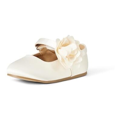 Amazon Essentials Mary Jane – Chaussures Plates en Satin crème, 3 Petit Enfant - Publicité Amazon Essentials Mary Jane – Chaussures Plates en Satin crème, 3 Petit Enfant - Publicité