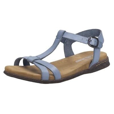 Josef Seibel Sandales classiques Fabricia.01 pour femme Largeur G (normale), Bleu ardoise, 37 EU - Publicité Josef Seibel Sandales classiques Fabricia.01 pour femme Largeur G (normale), Bleu ardoise, 37 EU - Publicité