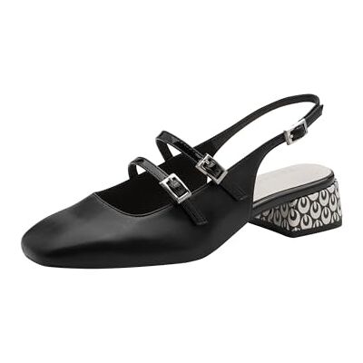 Tamaris Escarpin à bride arrière pour femme avec talon bloc noir 41 EU - Publicité Tamaris Escarpin à bride arrière pour femme avec talon bloc noir 41 EU - Publicité