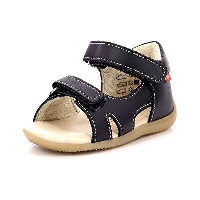 Kickers Binsia, Sandales Fille, Marine, 18 - Publicité Kickers Binsia, Sandales Fille, Marine, 18 - Publicité