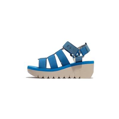 Fly London Femme YOJI198FLY Sandal, AZURRE, 41 EU - Publicité Fly London Femme YOJI198FLY Sandal, AZURRE, 41 EU - Publicité