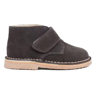 Pisamonas Suède Desert Boots Bottines Chukka À Scratch pour Enfants Taille 27 Couleur Gris Foncé - Publicité Pisamonas Suède Desert Boots Bottines Chukka À Scratch pour Enfants Taille 27 Couleur Gris Foncé - Publicité