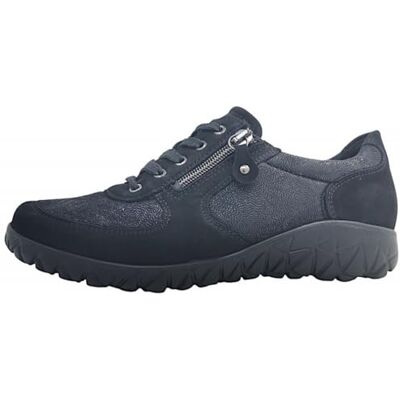 Waldläufer Havy H89001-001 Orthotritt Chaussures pour femme Chaussures confortables à lacets en cuir/textile (Denver Kaleido stretch) Noir, Noir , 38 EU - Publicité Waldläufer Havy H89001-001 Orthotritt Chaussures pour femme Chaussures confortables à lacets en cuir/textile (Denver Kaleido stretch) Noir, Noir , 38 EU - Publicité