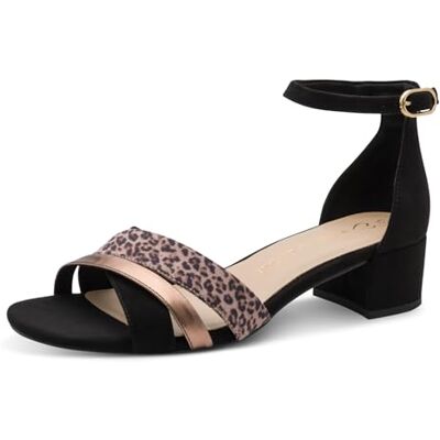 MARCO TOZZI Sandale femme semelle de confort Feel Me moelleuse Vegan doublure douce Stylé, noir (BLACK COMB), 36 EU - Publicité MARCO TOZZI Sandale femme semelle de confort Feel Me moelleuse Vegan doublure douce Stylé, noir (BLACK COMB), 36 EU - Publicité