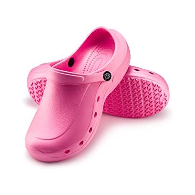 ESTRO Sabots Homme Clogs Femme Unisexe Sabot Jardin Femme Sabot Plastique Homme Sabots de Jardin Léger Gomme (42, Rose) - Publicité ESTRO Sabots Homme Clogs Femme Unisexe Sabot Jardin Femme Sabot Plastique Homme Sabots de Jardin Léger Gomme (42, Rose) - Publicité