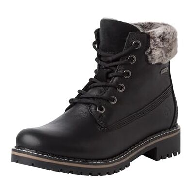 Tamaris Bottes tendance pour femme , Fourrure Lea Noir, 6 UK - Publicité Tamaris Bottes tendance pour femme , Fourrure Lea Noir, 6 UK - Publicité