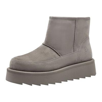 Tamaris Femme Botte Tendance, Gris, 40 EU - Publicité Tamaris Femme Botte Tendance, Gris, 40 EU - Publicité
