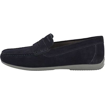 Geox Homme U Ascanio A Mocassins, Navy, 45 EU - Publicité Geox Homme U Ascanio A Mocassins, Navy, 45 EU - Publicité